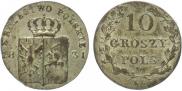 10 groszy 1831 year