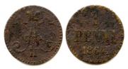 1 penni 1864 year