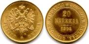 20 markkaa 1904 year