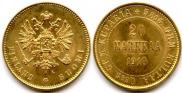 20 markkaa 1910 year