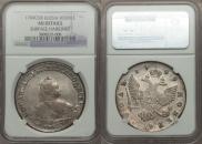 1 rouble 1749 year