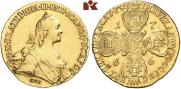 10 рублей 1766 года