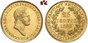 25 złotych 1833 year