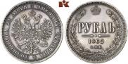 1 рубль 1862 года