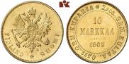 10 markkaa 1905 year