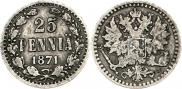 25 пенни 1871 года