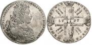 1 рубль 1727 года