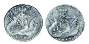 5 kopecks 1758 year
