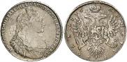 1 рубль 1736 года