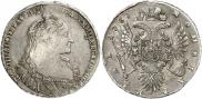 1 rouble 1737 year