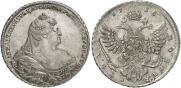 1 rouble 1738 year