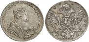 1 rouble 1738 year