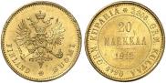 20 markkaa 1912 year