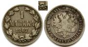 1 markka 1867 year