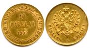 10 марок 1882 года
