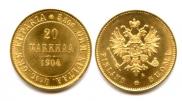20 markkaa 1904 year