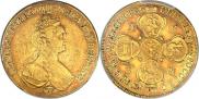 10 roubles 1778 year