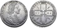 1 рубль 1724 года