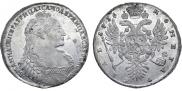 1 рубль 1736 года