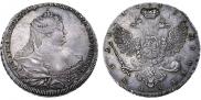 1 rouble 1737 year