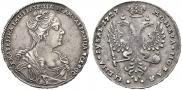 1 rouble 1727 year