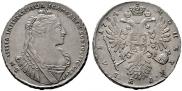 1 rouble 1734 year
