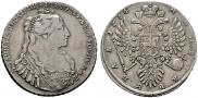 1 rouble 1734 year