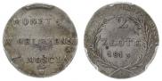 2 злотых 1813 года