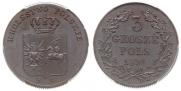 3 гроша 1831 года