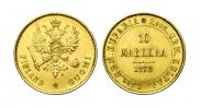 10 markkaa 1878 year