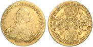 10 roubles 1776 year