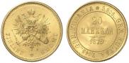 20 markkaa 1879 year