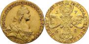 10 рублей 1768 года