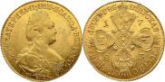 10 roubles 1783 year