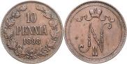 10 pennia 1898 year