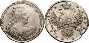 1 рубль 1733 года