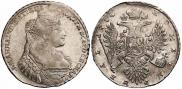 1 рубль 1734 года