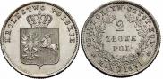2 złote 1831 year