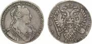 1 rouble 1734 year