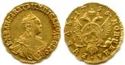 1 rouble 1756 year