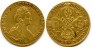 10 рублей 1779 года