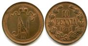 10 pennia 1911 year