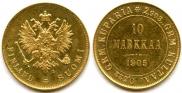 10 markkaa 1905 year