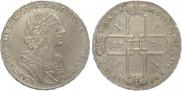 1 рубль 1724 года