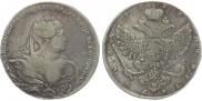 1 рубль 1737 года
