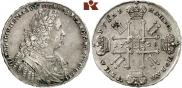 1 рубль 1728 года