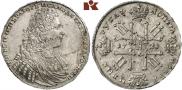 1 рубль 1728 года