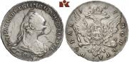 1 rouble 1757 year