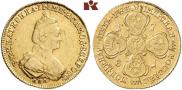 5 рублей 1781 года