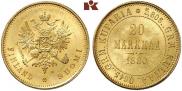 20 markkaa 1880 year